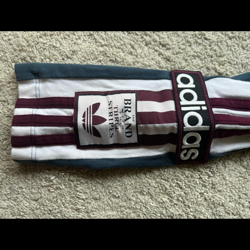 ADIDAS Originals Adibreak 3 stripe retro tights leggings size XS - Picture 4 of 13